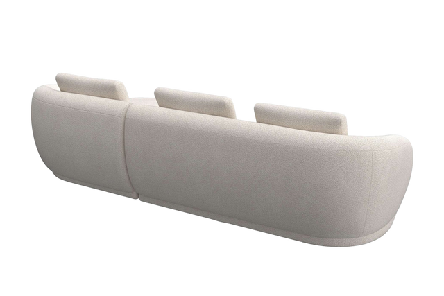 Aurelo Curve Medium Left Hand Chaise Sofa