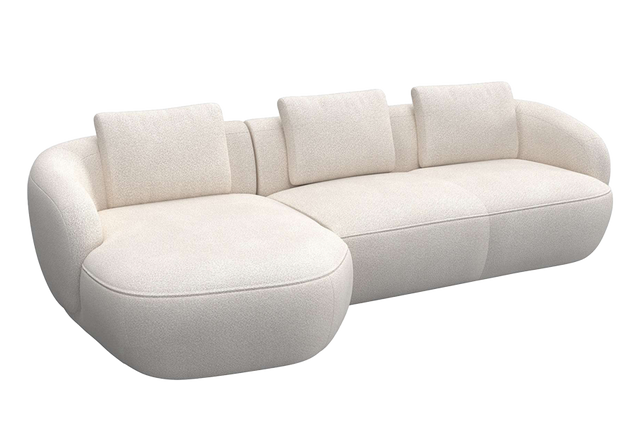 Aurelo Curve Medium Right Hand Chaise Sofa