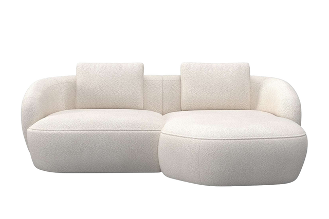 Aurelo Curve Small Left Hand Chaise Sofa