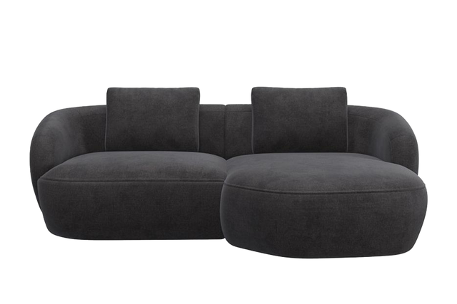 Aurelo Curve Small Left Hand Chaise Sofa