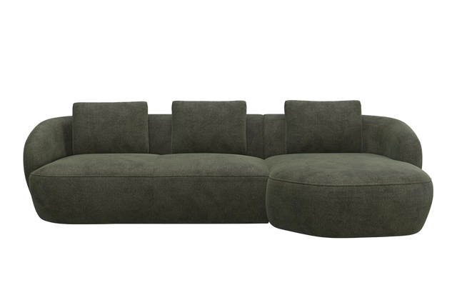 Aurelo Curve Medium Left Hand Chaise Sofa