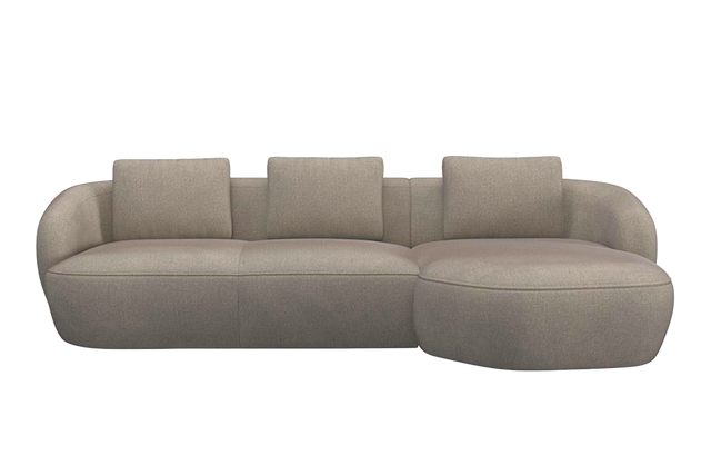 Aurelo Curve Medium Left Hand Chaise Sofa