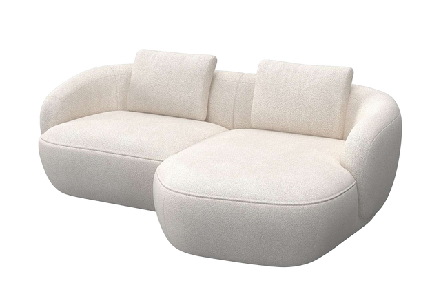 Aurelo Curve Small Left Hand Chaise Sofa
