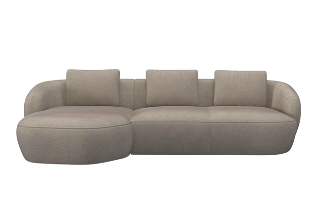 Aurelo Curve Medium Right Hand Chaise Sofa
