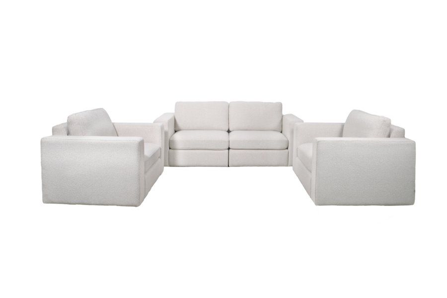 Knockout Sofa & Two Lounge Chairs