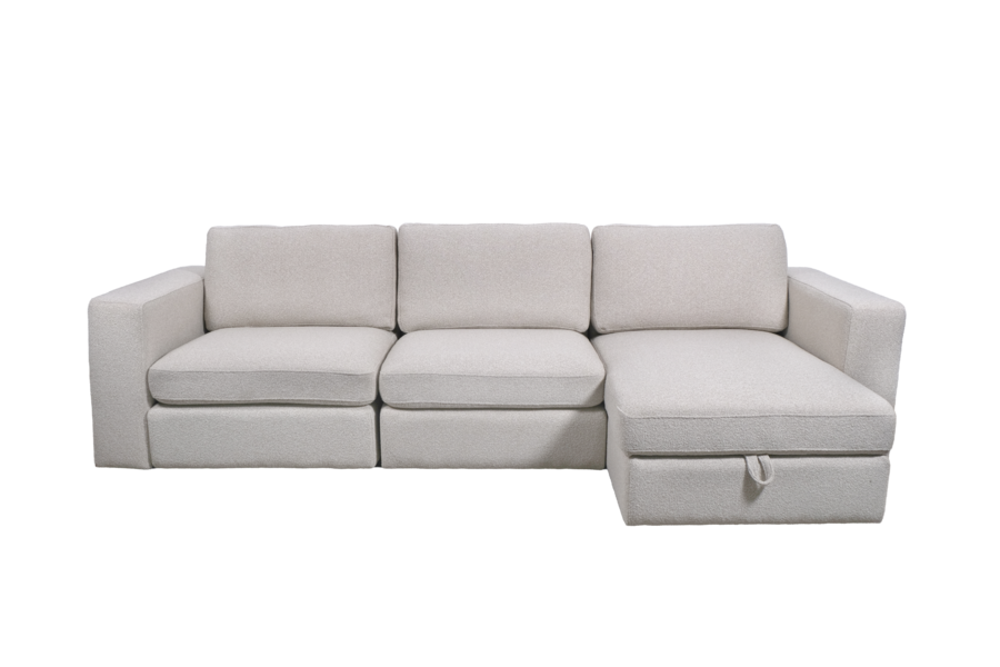 Knockout Three Seater Sofa with Chaise