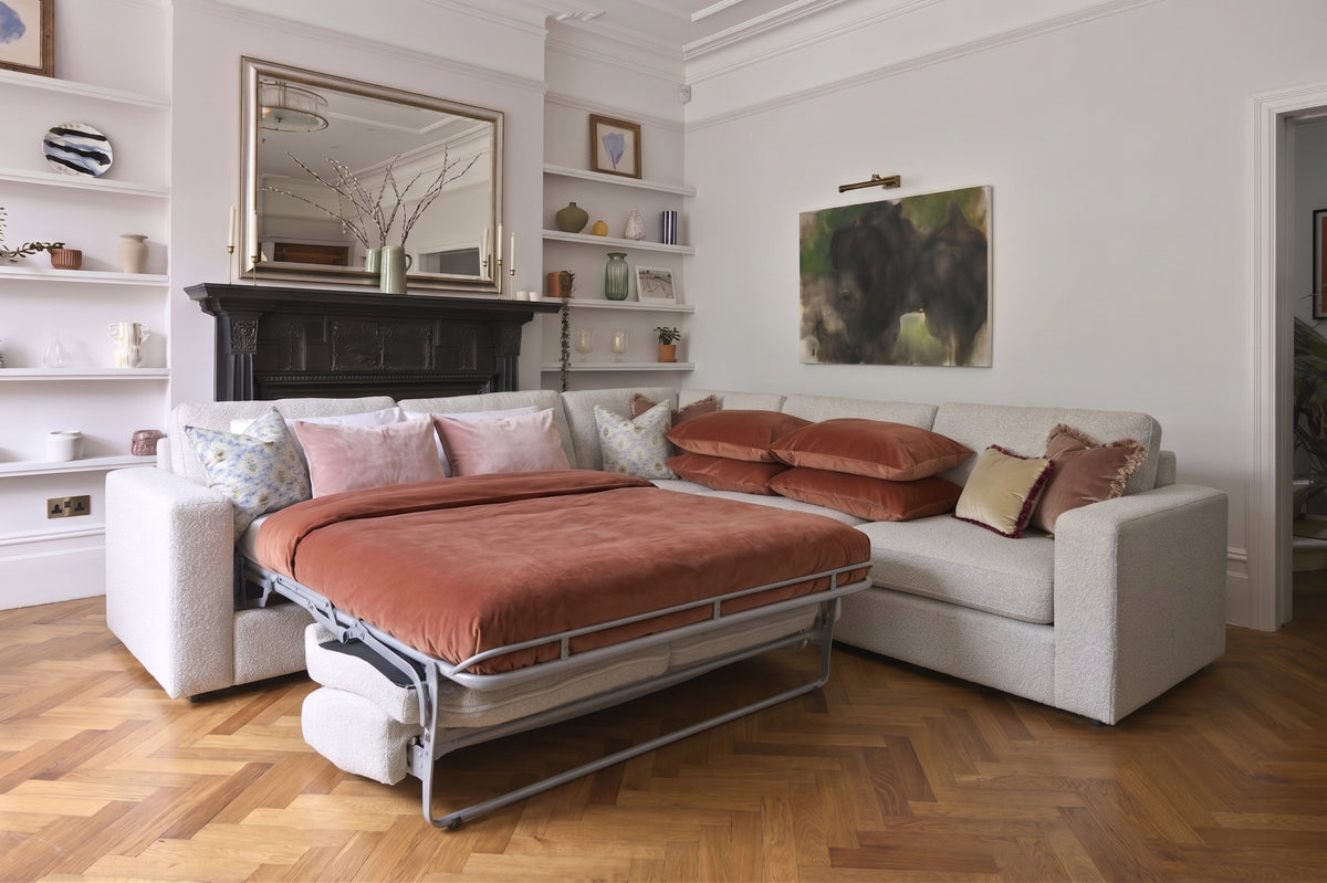 Knockout Medium Corner with Sofa Bed