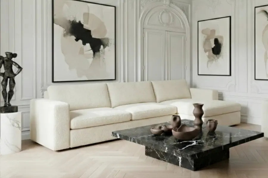 Knockout Three Seater Sofa with Chaise